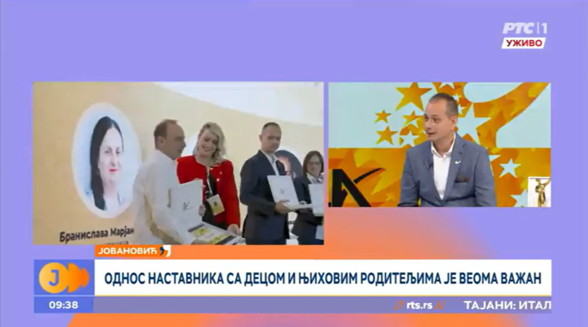 Просветитељ у Јутарњем програму РТС-а